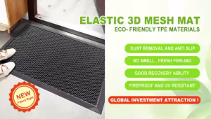Mative Entry Mat Floor Mat Carpet Entrance Door Floor Heavy Duty Mud Scraper Honeycomb