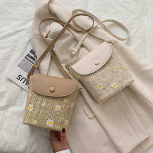 กระเป๋าสะพายข้างสไตล์เกาหลี กระเป๋าถือทรงถัง กระเป๋าแฟชั่นผู้หญิง กระเป๋าสะพายข้าง กระเป๋าแฟชั่นฤดูร้อน กระเป๋าสะพายข้างแบบทันสมัย