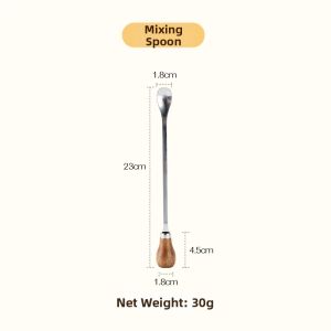 SHUEHO | Dual-Ended Stainless Steel Measuring Cup for Cocktail Making