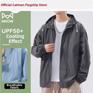 MiiOW | Summer New Breathable Large Size Mens UV Protection Jacket
