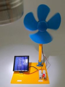Bộ Mô Hình Quạt Năng Lượng Mặt Trời Và Gió 2 Trong 1 Tự Làm Thí Nghiệm Khoa Học Cho Bé STEM STEAM -HM0316