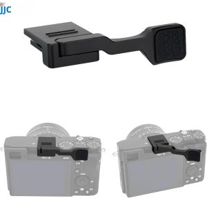 Tay Cầm Kim Loại JJC Kiểu Ngón Tay Cái Cho Sony RX1R III RX1RIII RX1R3 DSC-RX1RM3 Giá Đỡ Hot Shoe Gấp Gọn Phụ Kiện Máy Ảnh Bằng Nhôm