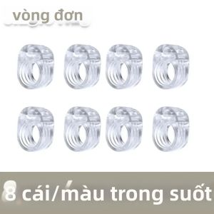 Miếng Đệm Chặn Cửa Bằng Silicon Trong Suốt Bảo Vệ An Toàn Cho Bé Giảm Chấn Sàn Nhà Bảo Vệ Tay Nắm Cửa Chống Sốc Chặn Cửa Tường Cho Gia Đình