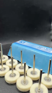 เคเจไขปลาวาฬขัดเงาโลหะพร้อมล้อขนแกะแกน 1 ชิ้นงานโลหะล้อเล็กๆ สะใจ