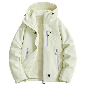 Mexican | Women Snowy Yellow 3-in-1 Removable Travel Jacket