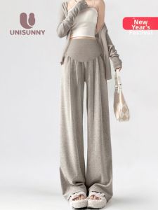 unisunny | Comfortable Wide Leg Pregnancy Trousers