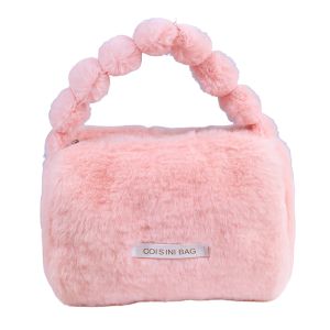 Travel-Friendly Plush Handheld Makeup Case B031
