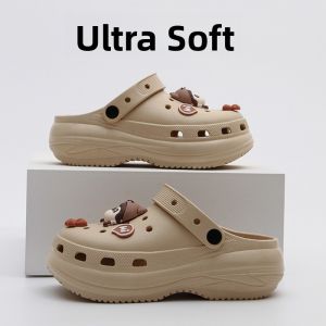 MONLEYTA | Home Slippers Indoor Anti-Slip EVA Large Size Mens Outdoor Wear Womens Summer Soft Bottom Comfortable Feeling Sandals