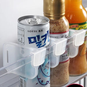 Refrigerator Partition Freely Adjustable Food Storage Rack Drugs Cosmetics Separating Shelve Divider Partition Board Clamp Board