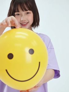 KECHU | Matching Family Smiley Print T-Shirt Short Sleeves