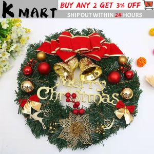 【PH Local】Christmas Wreath Christmas Decorations Christmas Tree Door Frame Decorations