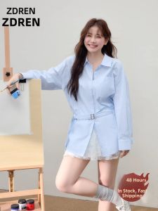 ZHANGDAREN | Bộ Quần Áo Nữ Dành Cho Người Mập Phong Cách Oxy