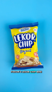 Fiskor Mini Triplets Combo – 3x Original Lekor Chips + Chili Sauce | Halal Certified