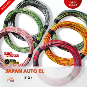 [1/5/10/30] GENUINE JAPAN AUTOMOTIVE WIRE PURE COPPER WIRE HEAVY DUTY GAUGE 20 18 16 14