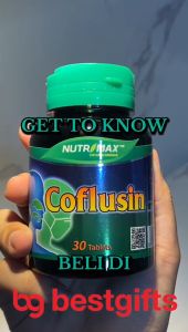 Nutrimax Coflusin Vitamin Obat Herbal Batuk Flu Pilek Sinus Anti Virus Daya Tahan Tubuh 30 Tablet
