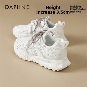 Daphne | Thick Bottom Breathable Mesh Comfort Heel-Lifting Leisure Sneakers