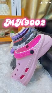 Marco Pony รองเท้าแตะ รองเท้าหัวโต รองเท้าแตะผู้หญิง รองเท้านิ่มเหมือนเหยียบอึ เบาสบาย กันลื่น แฟชั่นฤดูร้อน ในร่มและกลางแจ้ง MH9002