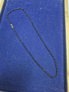 Black Bead With Chain - Premium Quality Jewelry & Accessories For Festive