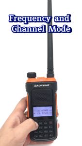Baofeng UV10 Portable Handheld Walkie Talkie Type C: Long Range 5-10KM Dual Band 1.44\\\" Large Screen Two Way Radio 999 Channels