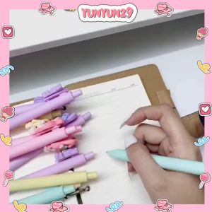 Bút bi bấm mực gel ngòi 0.5mm bút viết hình gấu dâu kuromi dễ thương TP16 yunyun29