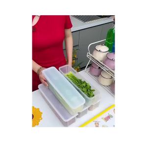 Hộp nhựa đựng thực phẩm tủ lạnh Hộp trữ đông bảo quản rau hoa quả mì đồ ăn nhựa an toàn sức khoẻ - BIGBA