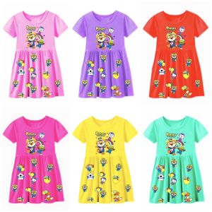 Pororo daster anak perempuan 2-6 tahun