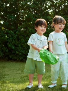 Purcotton | Breathable Loose-fitting Childrens T-shirt