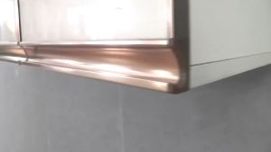 Aluminum Kitchen Cabinet Modular Dish/Plate Cabinet Condiments Rack Dust Glass Hanging Cabinet Wall For Kitchen Balcony