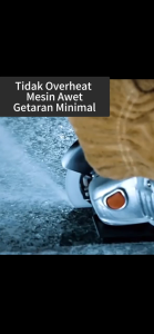 TIXX ID E Mesin Gerinda Tangan Cordless 4Inch 450W Brushless - Gerinda Baterai dengan Mata Diamond untuk Potong Besi & Keramik