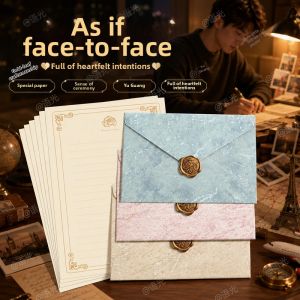 YUGUANG | Retro Elegant Romantic Letter Paper and Envelope Set