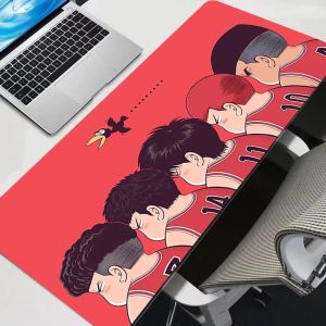 แผ่นรองเม้าส์Gamer Mousepads Slam Dunk Pc Mouse Padโต๊ะทํางานแผ่นขนาดใหญ่หลายขนาดMousepadแผ่นรองเมาส์กันลื่นสําหรับคอมพิวเตอร์