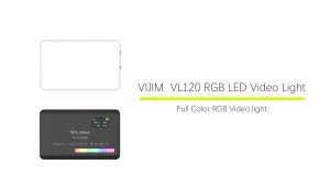 Đèn Led đổi màu Ulanzi VL120 RGB - Đèn hỗ trợ quay phim chụp ảnh tích hợp 20 hiệu ứng ánh sáng ấn tượng