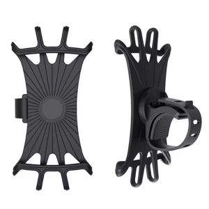 PINMOAP 1PC Bike Phone Holder Bicycle Handlebar Mount 360 Rotating Slip Smartphone Bracket For MTB Road Bike Cycling Equipment