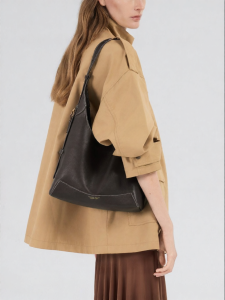 VANESSA HOGAN | Single-shoulder Hobo Commuter-friendly Large Capacity Versatile Soft Top-grain Vegetable Tanned Leather Handbag