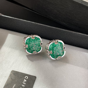 CAFFTI | Luxury Earrings New Zircon Crystal Studs