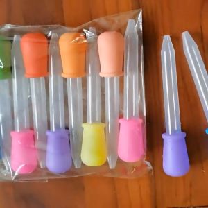 FG Pipet Tetes Obat Bayi 5ml Feeder Dropper Ukuran 5 ml Alat Bantu Minum Baby Medicine BPA Free Silikon Vitamin