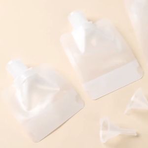 ซองใส่ของเหลว ขนาดพกพา30ML 50ML 100ML ถุงฝาเกลียว ถุงบีบเปล่า ใช้สำหรับเดินทาง ซองแบ่งครีม