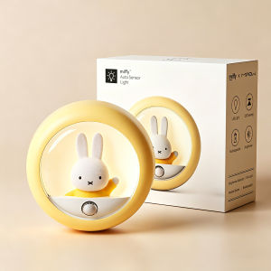 Miffy | Miffy Rabbit Smart Light Sensor Light LedNight Light Bedroom Sleep Light Corridor Dormitory Bedside Ambient