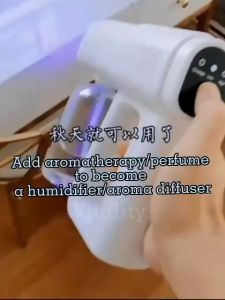 Spray Gun Portable Handheld Air Purifier Wireless Rechargeable Disinfection Sprayer Nano Blue Ray