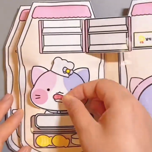 หนังสือเงียบของเล่น DIY ของเล่นเพื่อการศึกษาหนังสือเด็กตัดล่วงหน้า DIY Pack สําหรับพัฒนาทักษะของเด็ก Handmade Busy หนังสือ