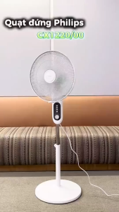 Quạt Đứng Philips CX1220/00 47W- Hàng Chính Hãng Bảo Hành 24 Tháng