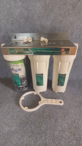 Bộ 3 cốc lọc 10inch kèm 3 lõi lọc thô.