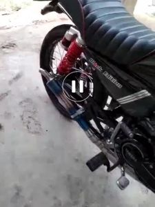 Knalpot RX King & RX K Kolong Cobra Ujung Biru Suara Garing