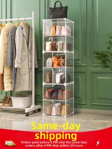 Transparent Storage Box for Small Bags Organizer Display Case