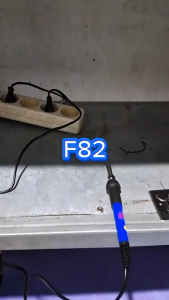 F82 SOLDER 60 WATT 60W LISTRIK SOLDIER PATRI BISA ATUR SUHU PANAS PELEBUR TIMAH CONTROL TEMPERATUR