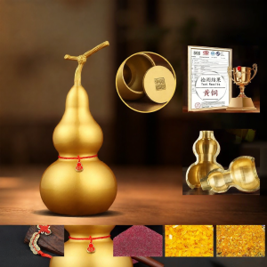 FUGUANGPUZHAO | Feng Shui Wealth Attracting Gourd Figurine