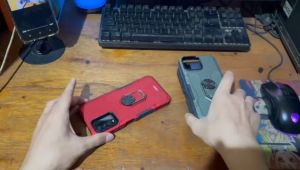 Casing Hp Untuk Infinix Hot 10 Play Case Robot Hit Eye Whit Ring Transformer Phantom Hybrit Armor