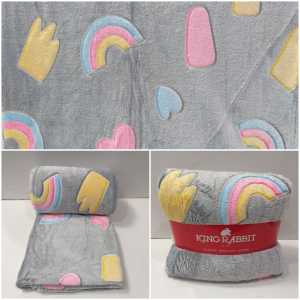 selimut king rabbit thermal uk 150x200