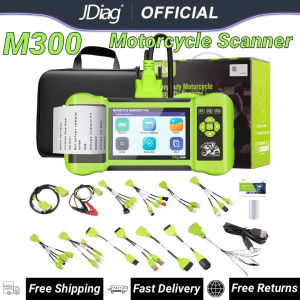 JDiag M300 Motorcycle Diagnostic Tool OBD2 Scanner Motorcycle Diagnose Tools ABS Engine For BMW Ducati Harley Honda Yamaha