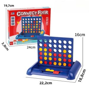 Trò Chơi Chiến Thuật Connect Four Dành Cho Hai Người Chơi Nhiều Người Chơi Cùng Lúc Vui Nhộn Cho Thanh Thiếu Niên Và Người Lớn Lý Tưởng Cho Các Chuyến Đi Cắm Trại Và Du Lịch Đường Bộ.